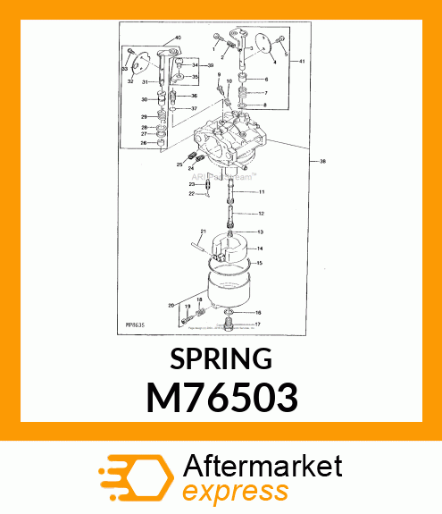 SPRING M76503