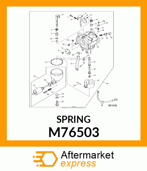 SPRING M76503