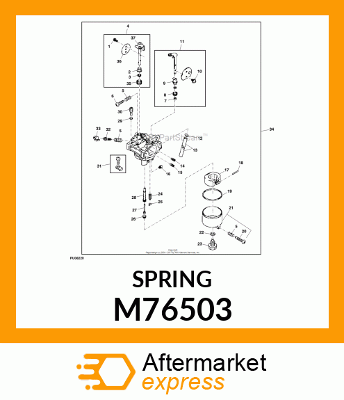 SPRING M76503