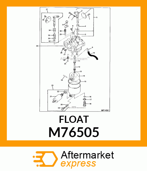 FLOAT M76505