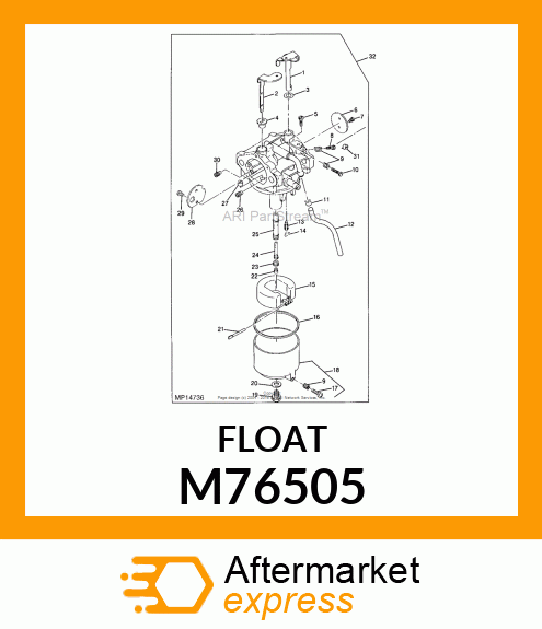 FLOAT M76505