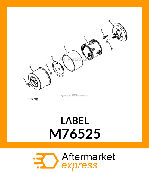 LABEL M76525