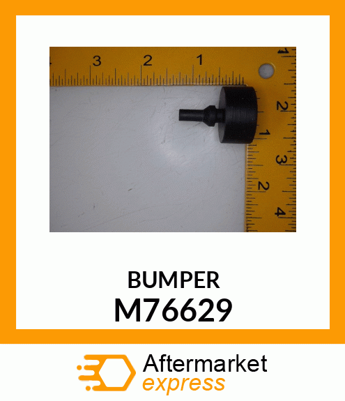 BUMPER, REAR DOWNSTOP M76629