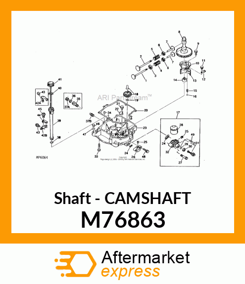 Camshaft M76863