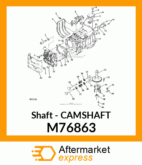 Camshaft M76863