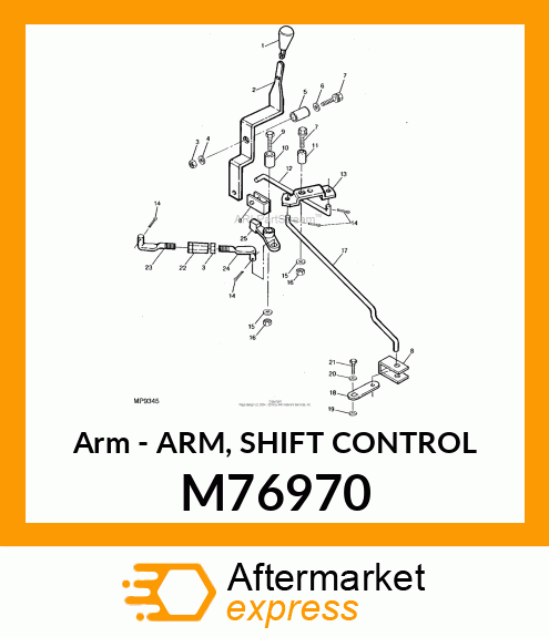 Arm Shift Control M76970