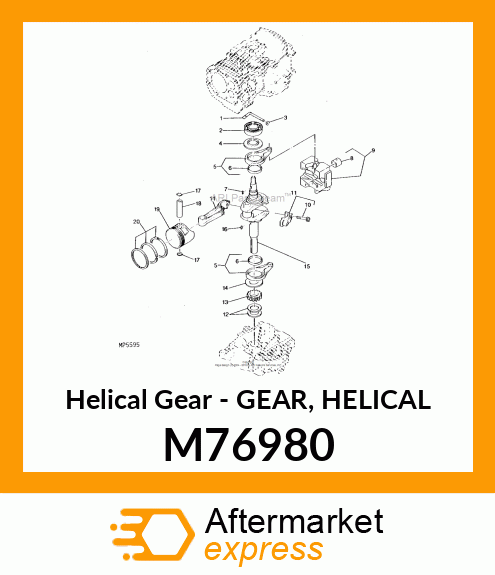 Gear Helical M76980