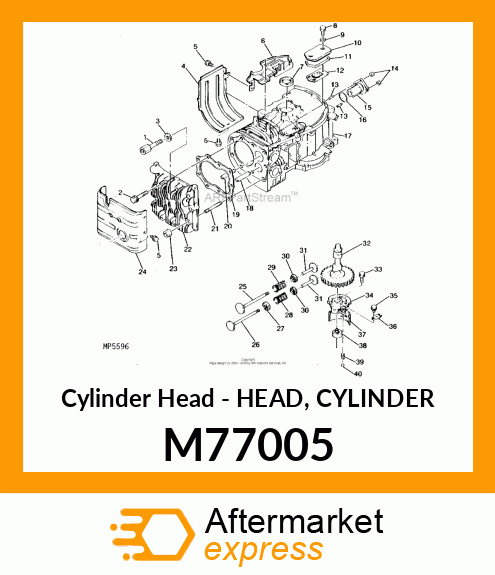 Cylinder Head M77005