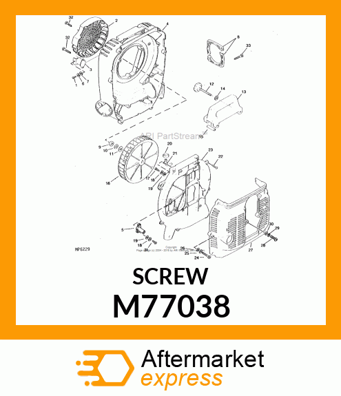 Screw - SCREW, 5 X 14 M77038