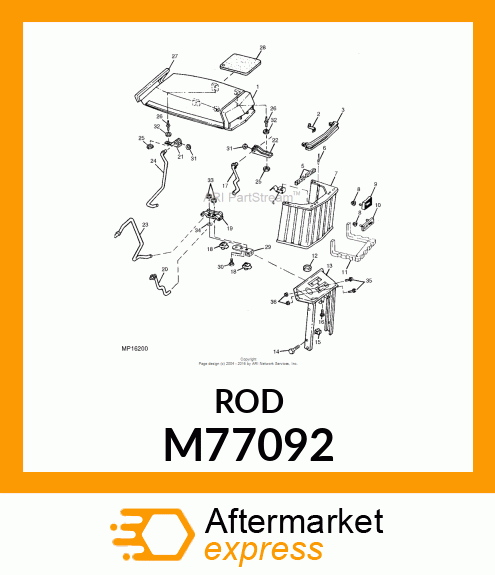 Rod M77092