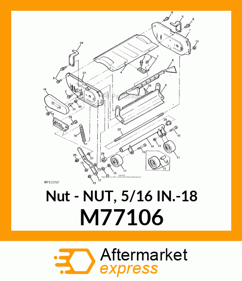 Nut M77106