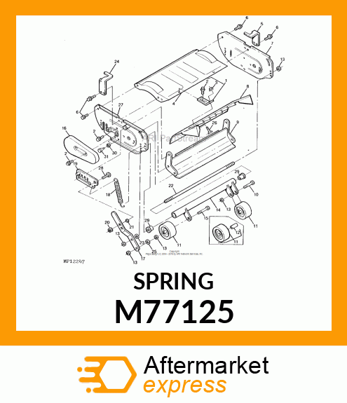 Spring M77125