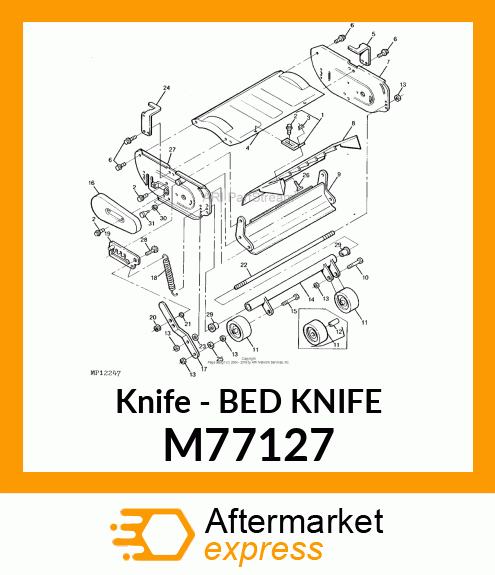 Knife - BED KNIFE M77127