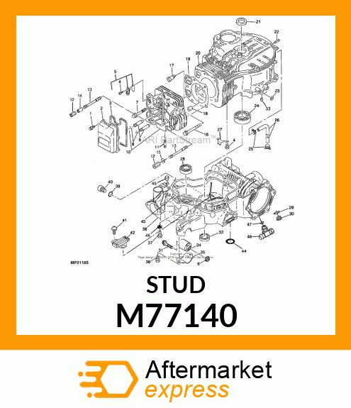 Stud M77140