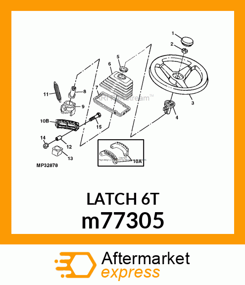 GUIDE, STEERING SHAFT m77305