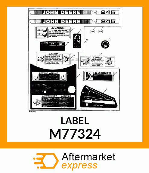 Label - LABEL, LOCKOUT (FR) M77324