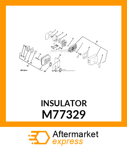 Insulator M77329