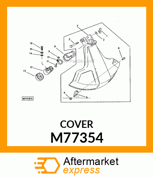 Lock Plate M77354