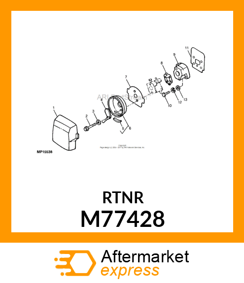 Retainer M77428