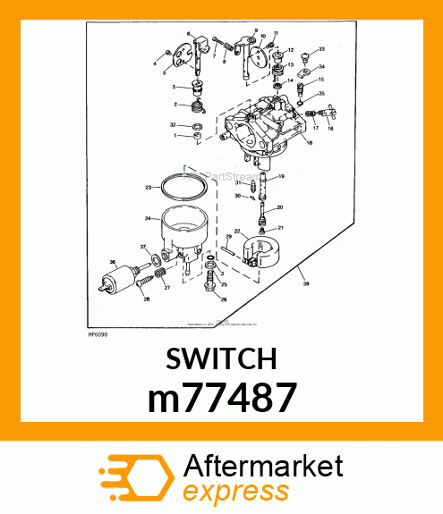 SOLENOID ("SHINDENGEN") m77487