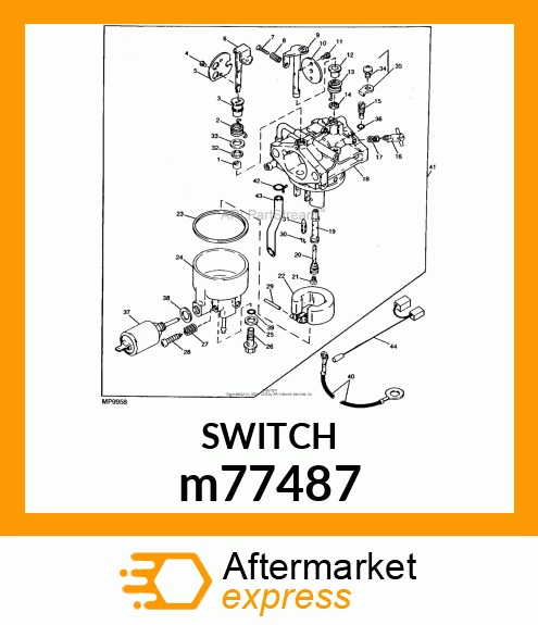 SOLENOID ("SHINDENGEN") m77487