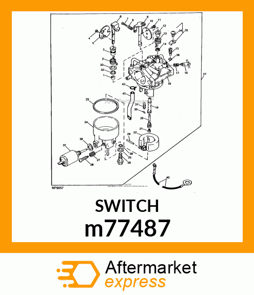 SOLENOID ("SHINDENGEN") m77487