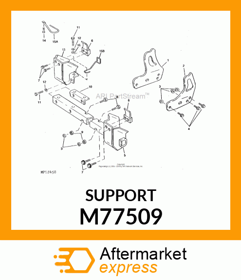 Bracket Lh M77509