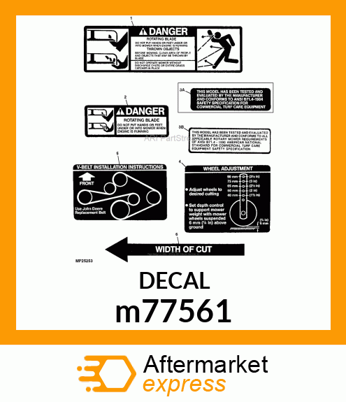 LABEL, COMPLIANCE m77561