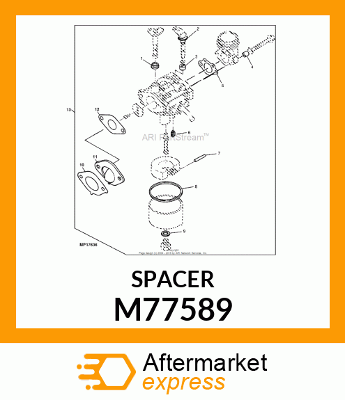 Spacer M77589