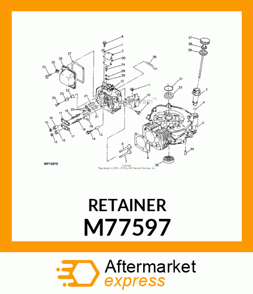 Retainer M77597