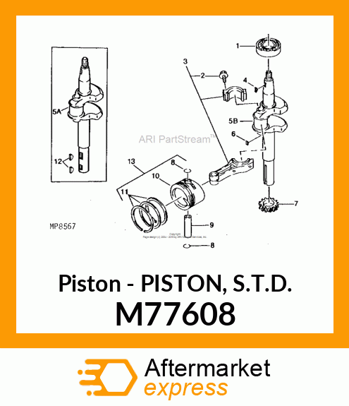 Piston M77608