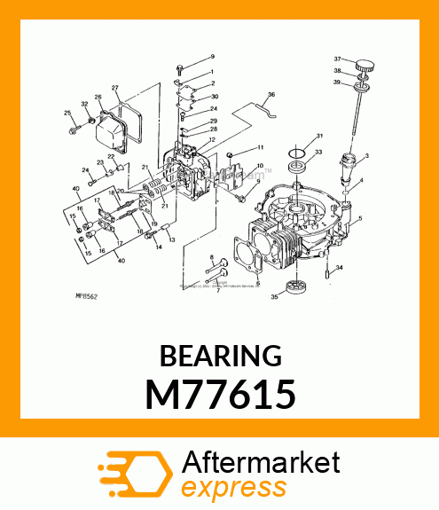 Ball Bearing M77615