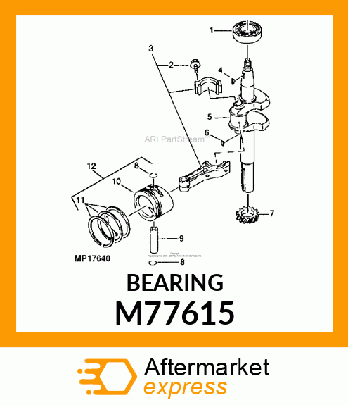 Ball Bearing M77615