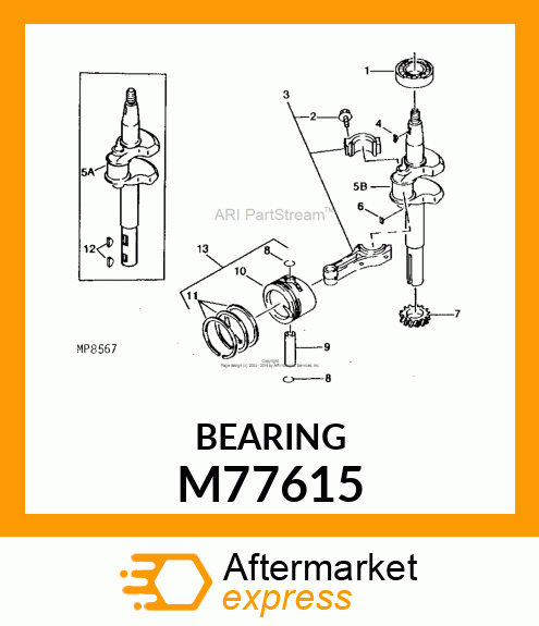 Ball Bearing M77615