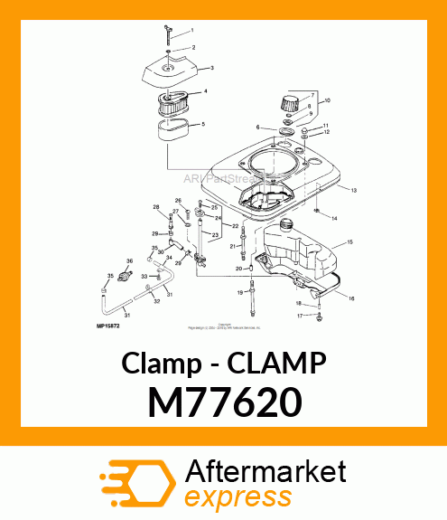 Clamp M77620