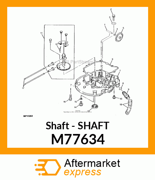 Shaft M77634