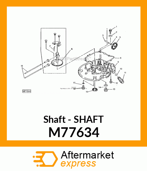 Shaft M77634