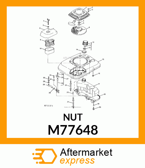 Nut M77648