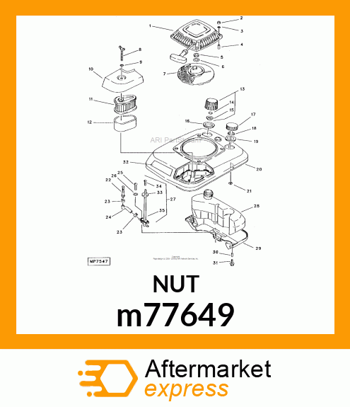 NUT m77649