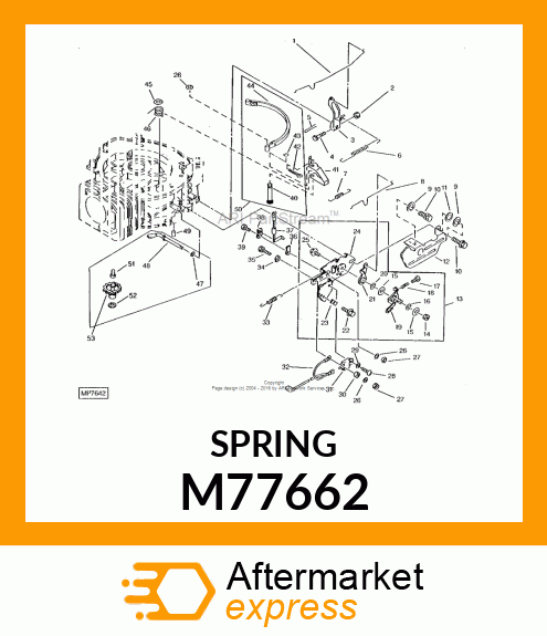 Spring M77662