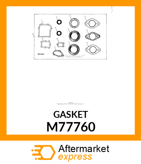 Gasket M77760