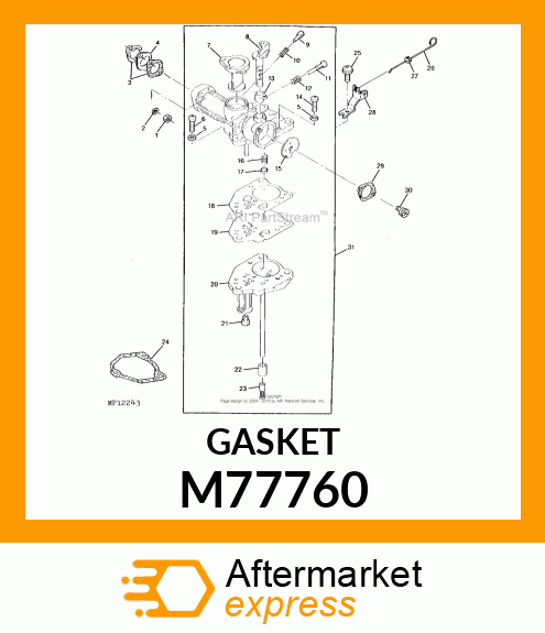 Gasket M77760