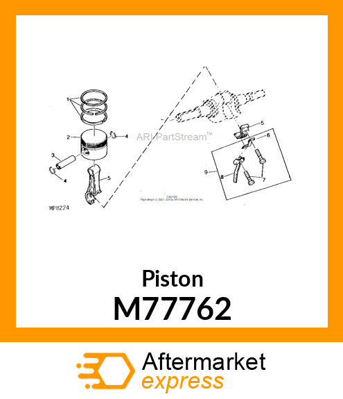 Piston M77762