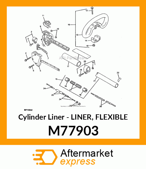 Cylinder Liner M77903