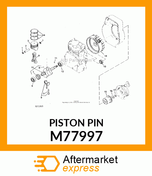 Piston Pin M77997