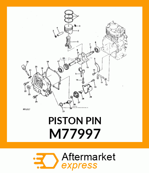 Piston Pin M77997