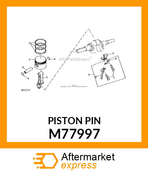 Piston Pin M77997