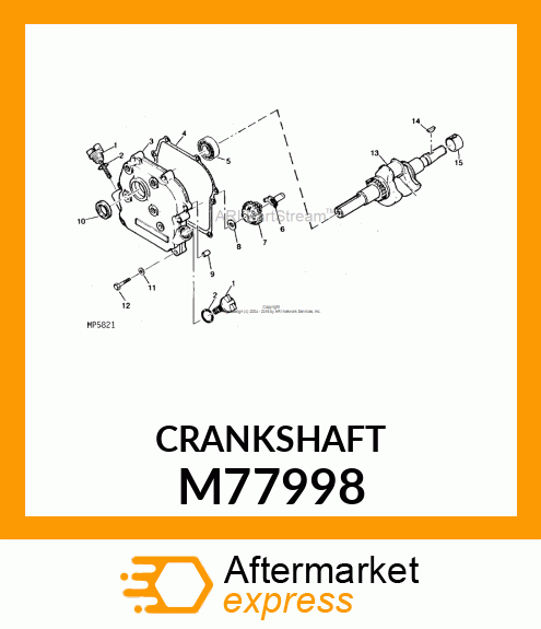 Crankshaft M77998