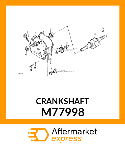 Crankshaft M77998