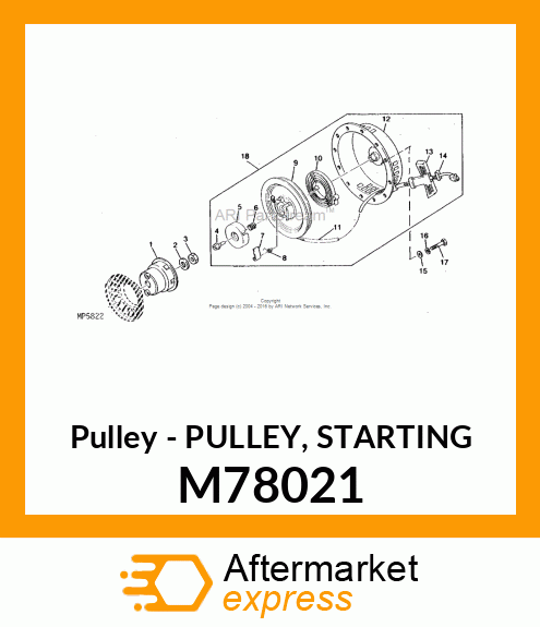 Pulley M78021